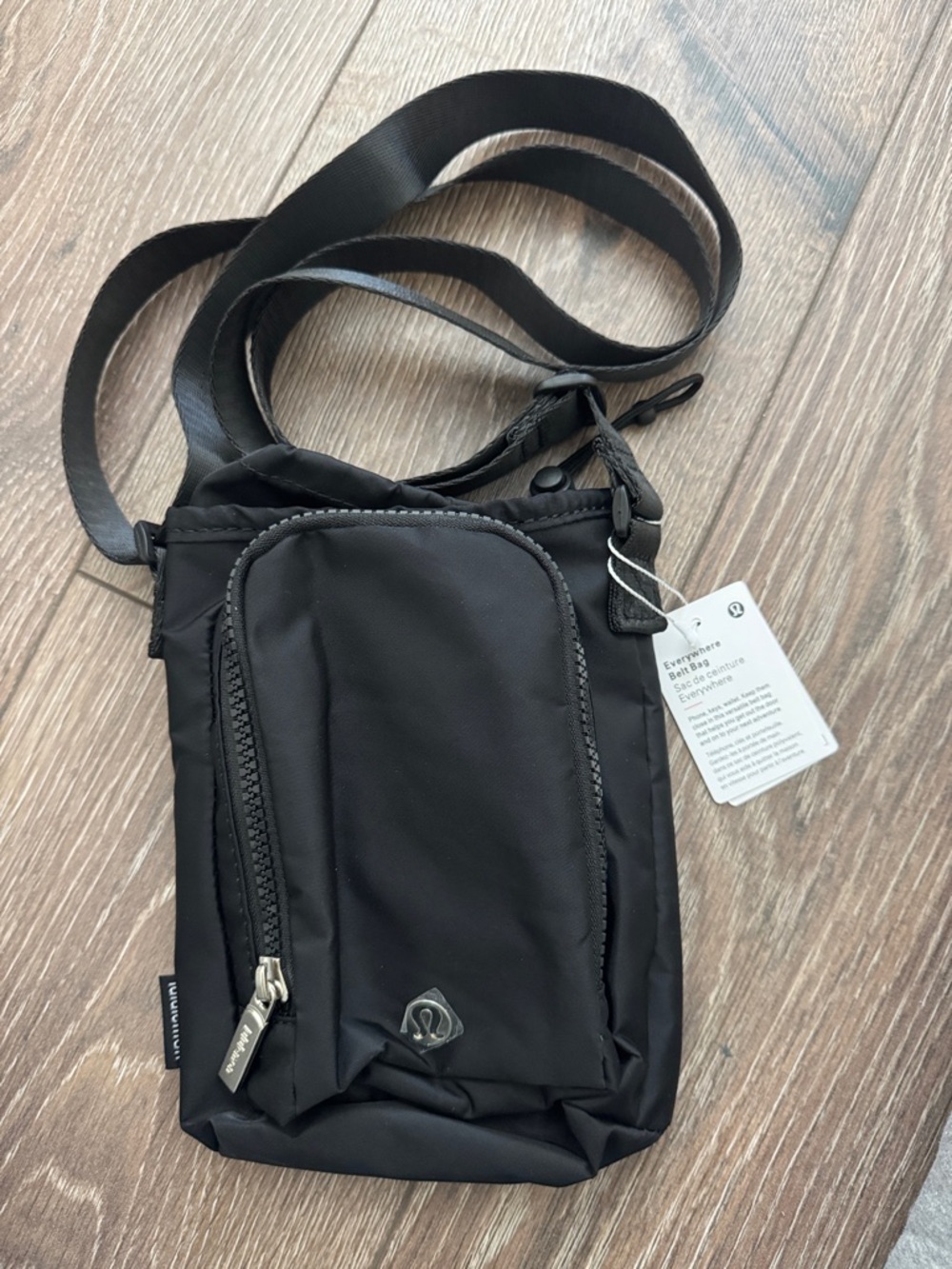 lululemon athletica Black Everyday Crossbody Pouch